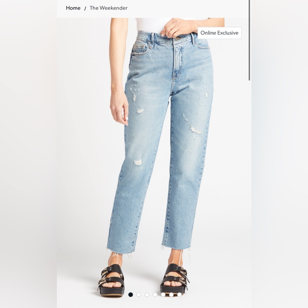 Good American The Weekender Jeans